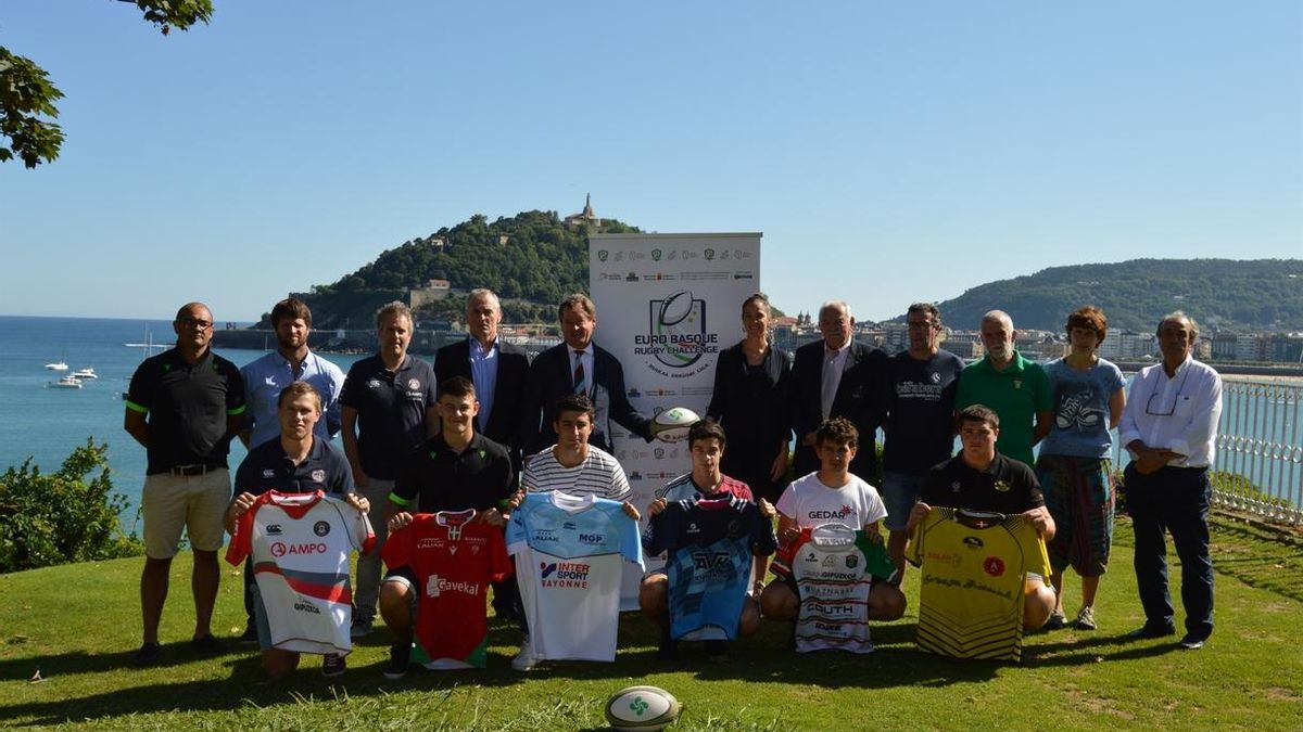 Gobierno Vasco y Eurorregión Nueva Aquitania-Euskadi-Navarra impulsan una liga de rugby transfronteriza