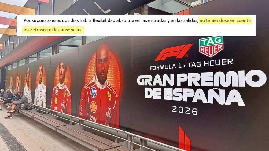 Un colegio público de Madrid excusa a sus alumnos de ir a clase por la Fórmula 1 pero les ofrece entradas para la 'fan zone'
