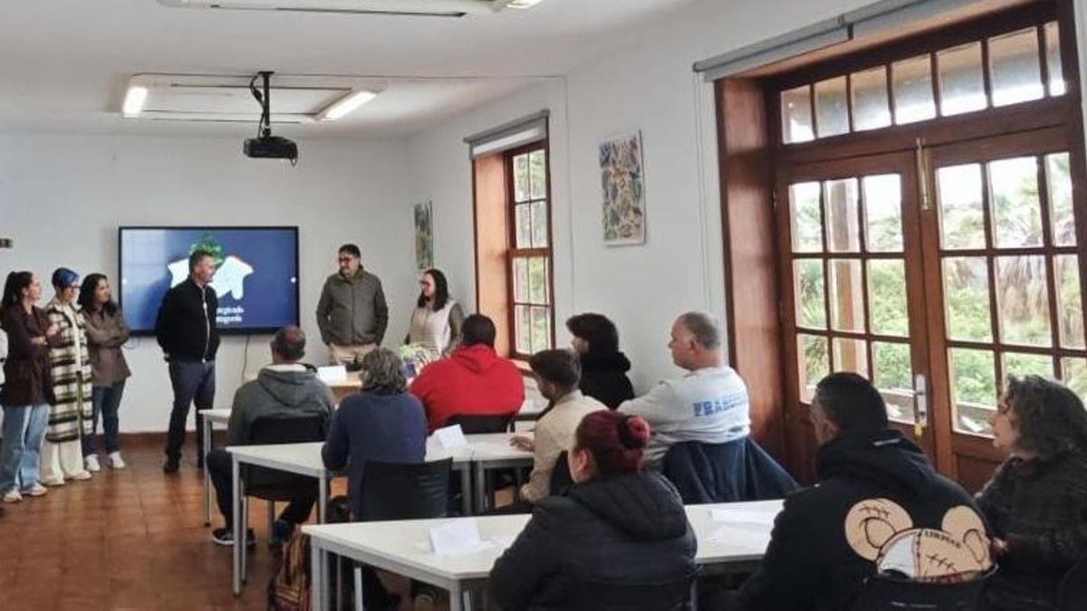 Puntagorda pone en marcha un plan de formación y empleo en gestión forestal para desempleados