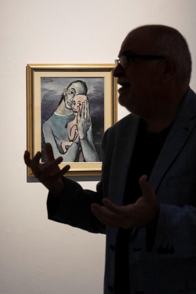 Exposición 'Homenaje a Manolo Millares' en el CAAM