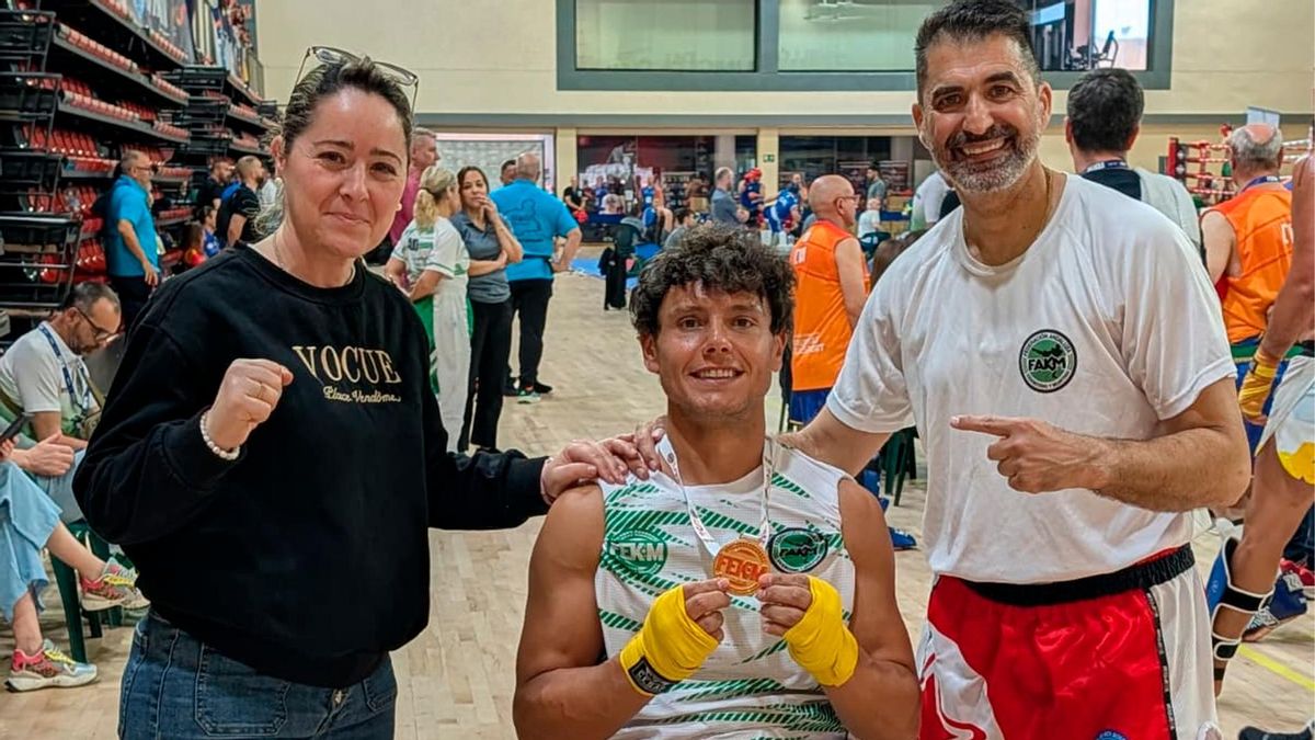 Cisco García, campeón de España de kickboxing