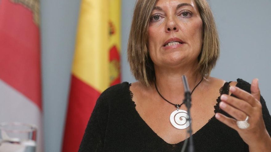 Dos Santos / ICAL La consejera de Agricultura y Ganadería y portavoz de la Junta de Castilla y León, Milagros Marcos.