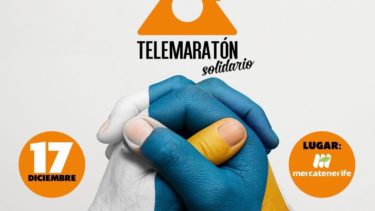 Cartel del Telemaratón Solidario del 17 de diciembre