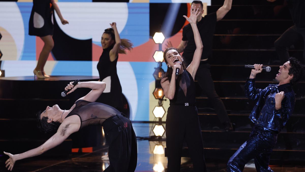 Javier Calvo, Ana Belén y Javier Ambrossi