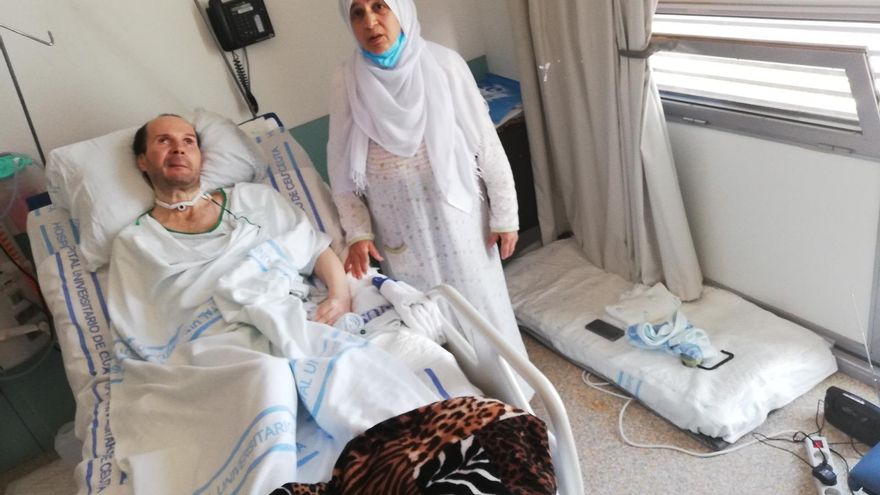 Samir, el tapicero marroquí en coma al que Vox acusaba de "okupa" por pasar ocho años en un hospital ceutí