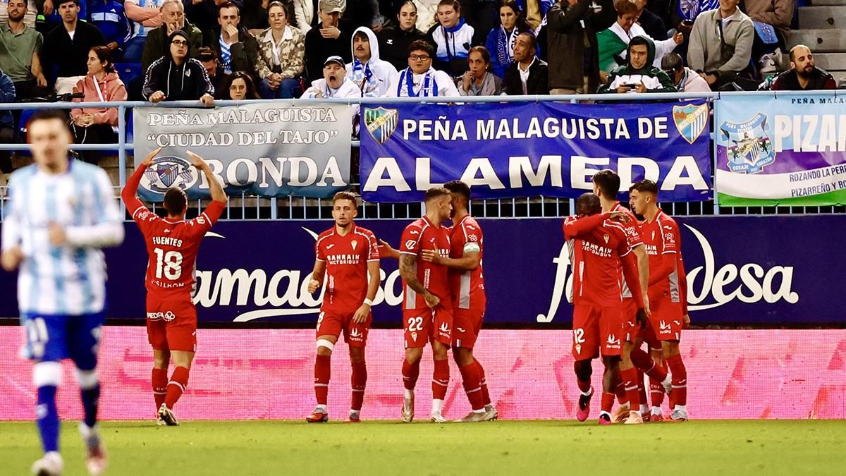Las imágenes del Málaga CF - Córdoba CF