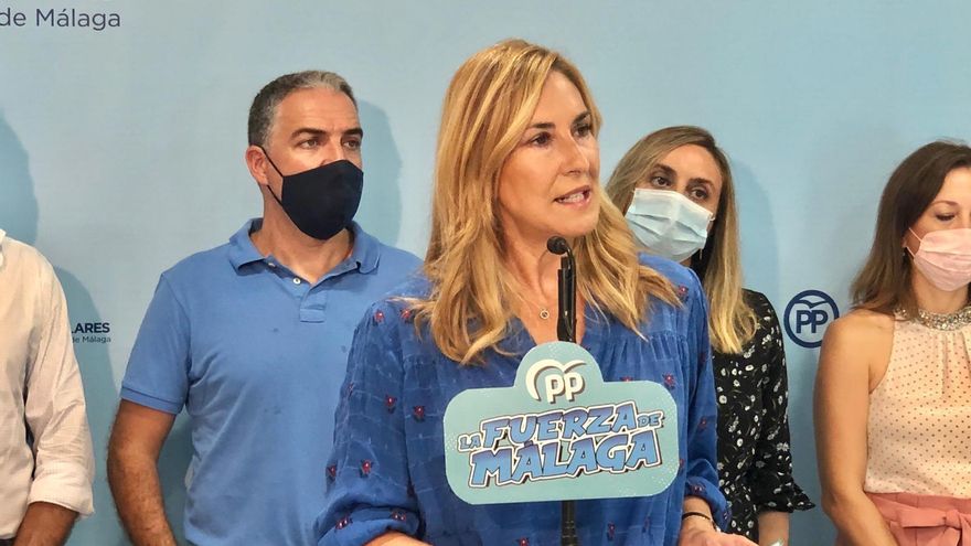 La vicesecretaria de Organización del PP, Ana Beltrán, durante un acto