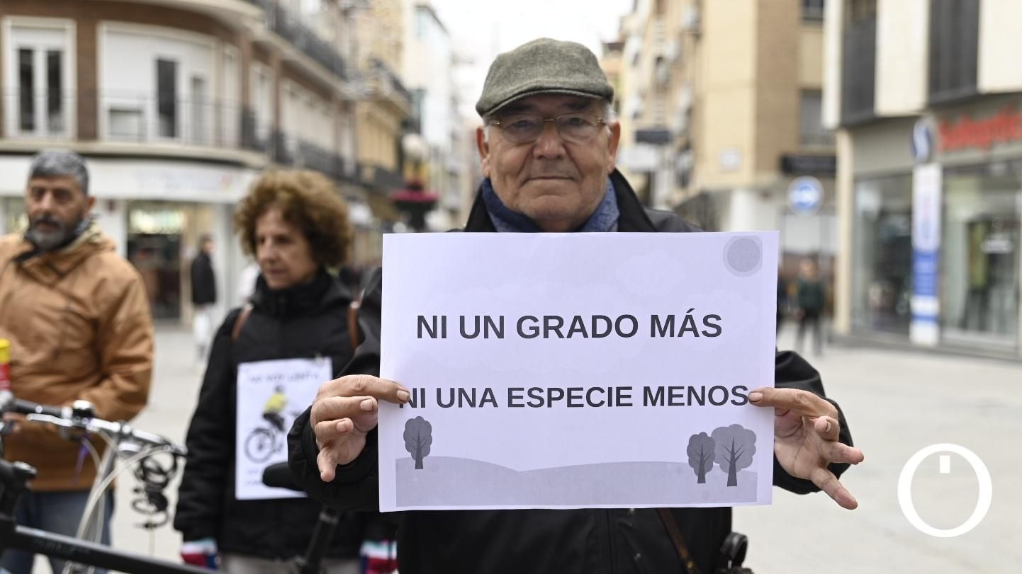 Manifestación por el clima y la reforestación de Córdoba.
