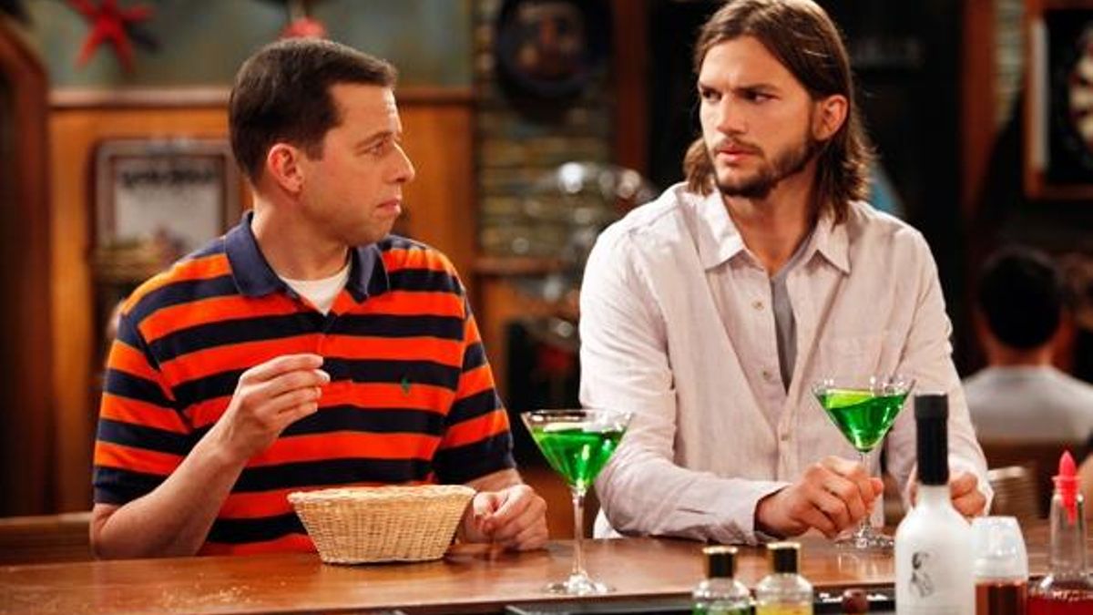Casi 9 millones de americanos abandonan a Ashton Kutcher en "Dos hombres y medio"
