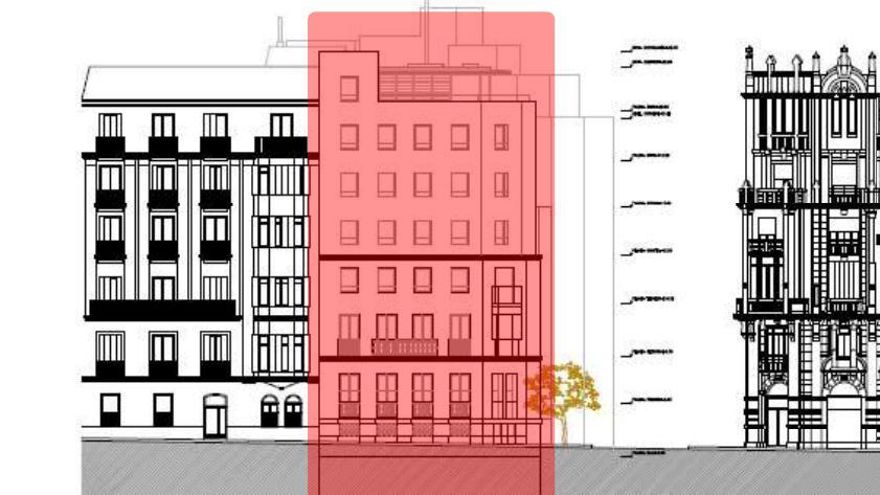 Almeida rebajará la protección de un edificio histórico del barrio de Chamberí para levantar pisos de lujo