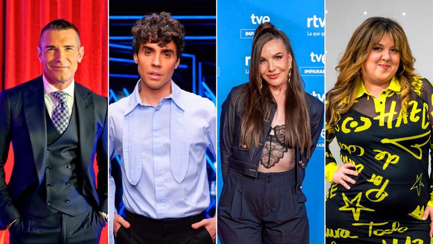 RTVE, a por todas con el Benidorm Fest: Jesús Vázquez, Ambrossi, Inés Hernand y Lalachus presentarán su edición sin Eurovisión