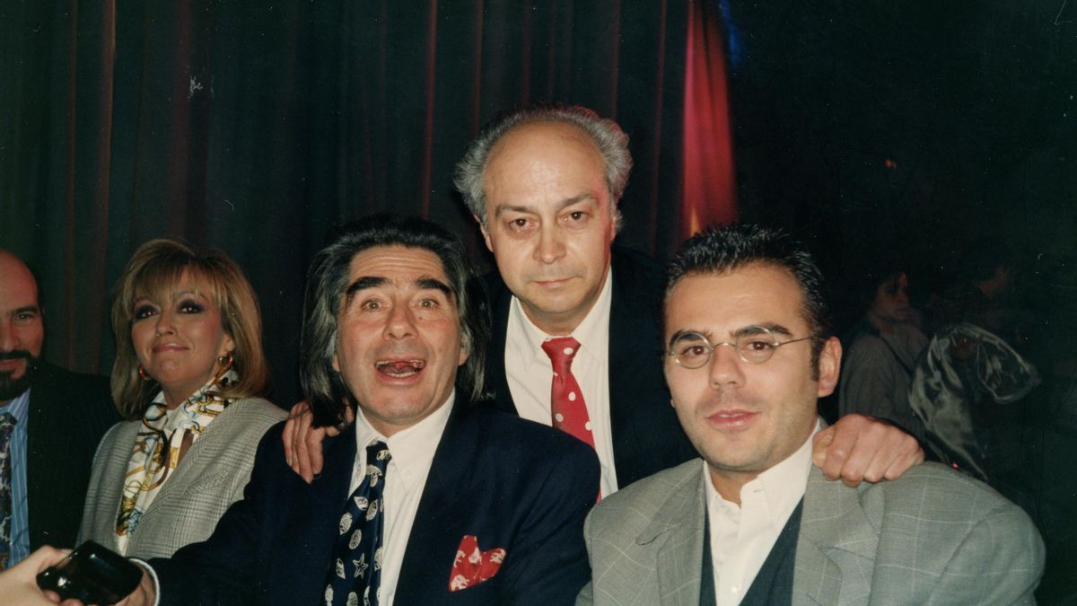 El artista Fabrizio Plessi, el coleccionista Joan Guaita y el artista Bernardí Roig.