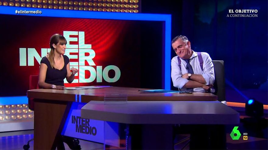 Sabatés, a Wyoming por su monólogo: "Has estado tan brillante que pensaba que eras Pablo Motos"