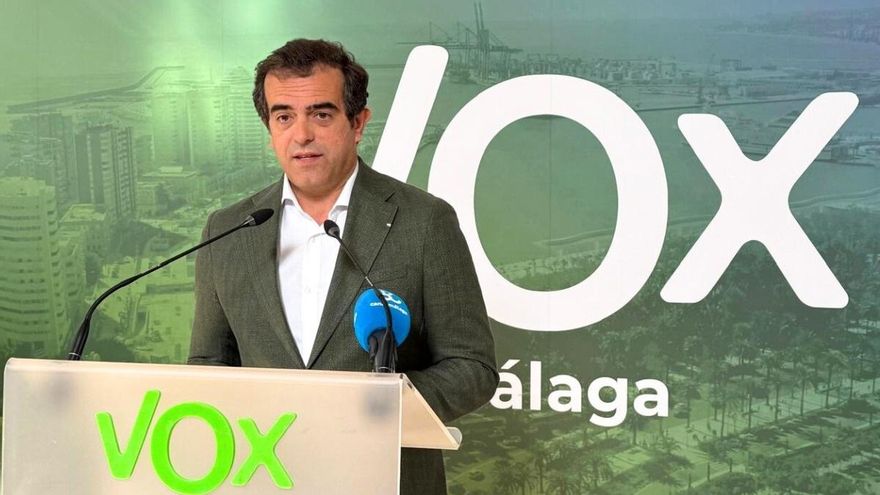 Archivo - El presidente de Vox Málaga, Antonio Sevilla.