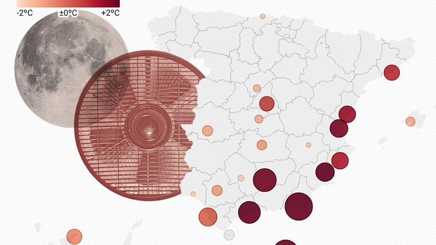 De tórridas a infernales: el calor severo dispara las noches con temperaturas "sin precedentes" en España