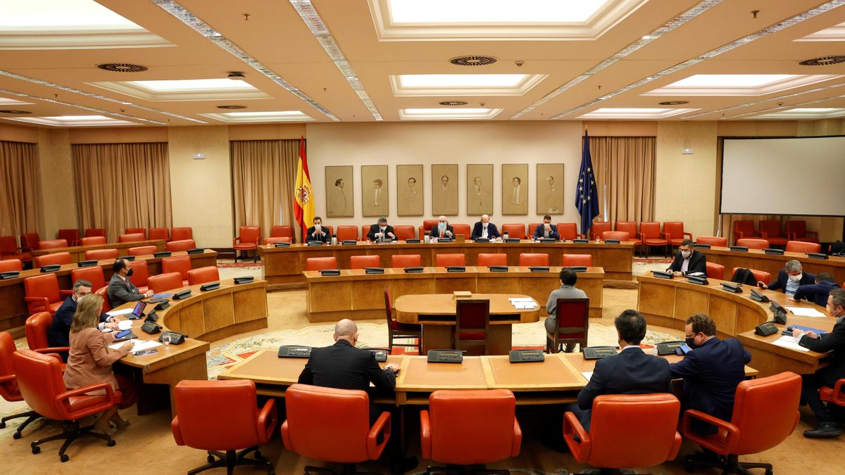 Reunión de la Comisión de Cultura y Deportes del Congreso de los Diputados la pasada legislatura.