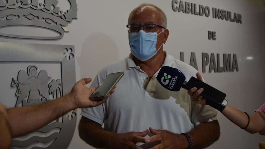 Carlos Cabrera, consejero de Aguas del Cabildo de La Palma.
