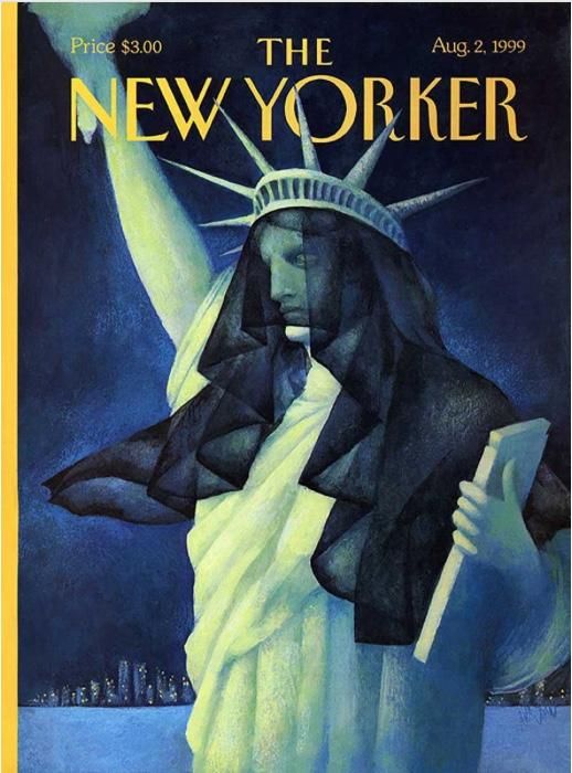 Portada diseñada por Ana Juan para The New Yorker