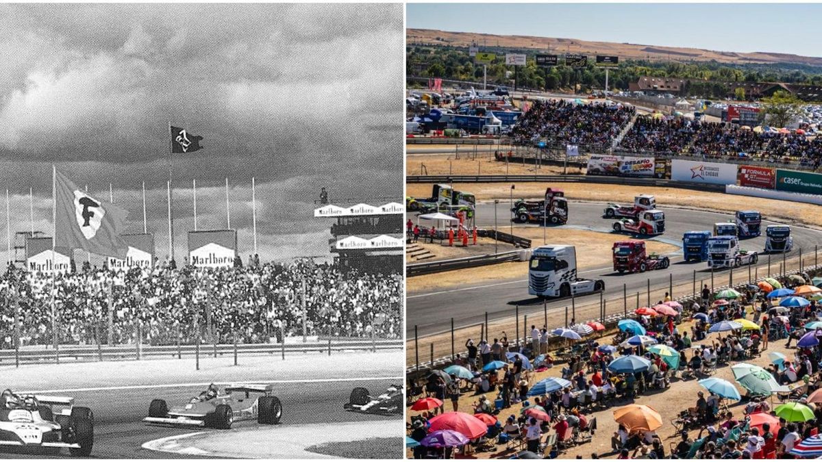 El circuito del Jarama, primer templo de la Fórmula 1 en Madrid donde ahora compiten camiones o coches eléctricos