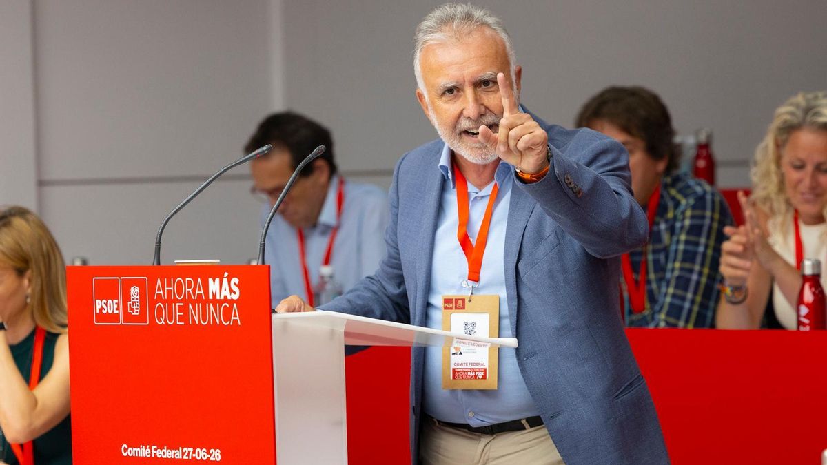 Ángel Víctor Torres cree en una victoria del PSOE en Canarias y asegura que no pactará con Vox ni "el PP de Feijóo"