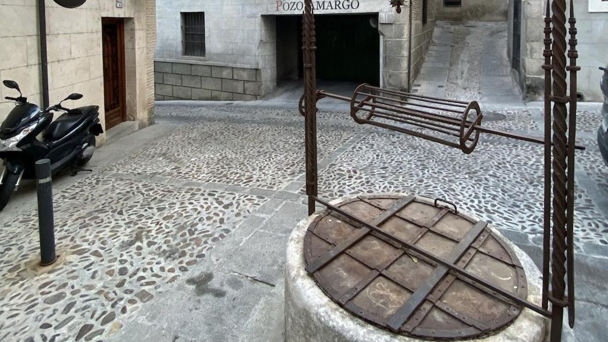 Imagen del pozo protagonista de la leyenda