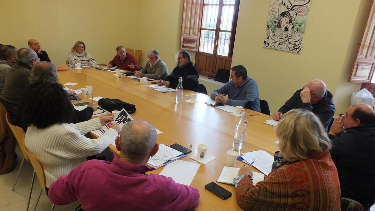 Representantes de las federaciones vecinales andaluzas, en Córdoba.