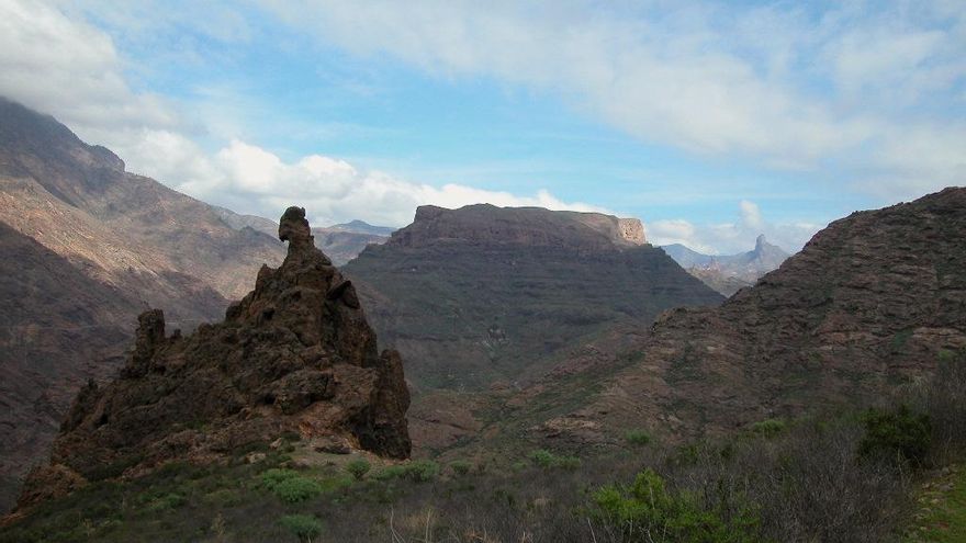 Mesa de Junquillo desde Vigaroe.