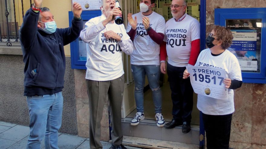 Un millón de euros en Badajoz con el 19.517, el tercer premio