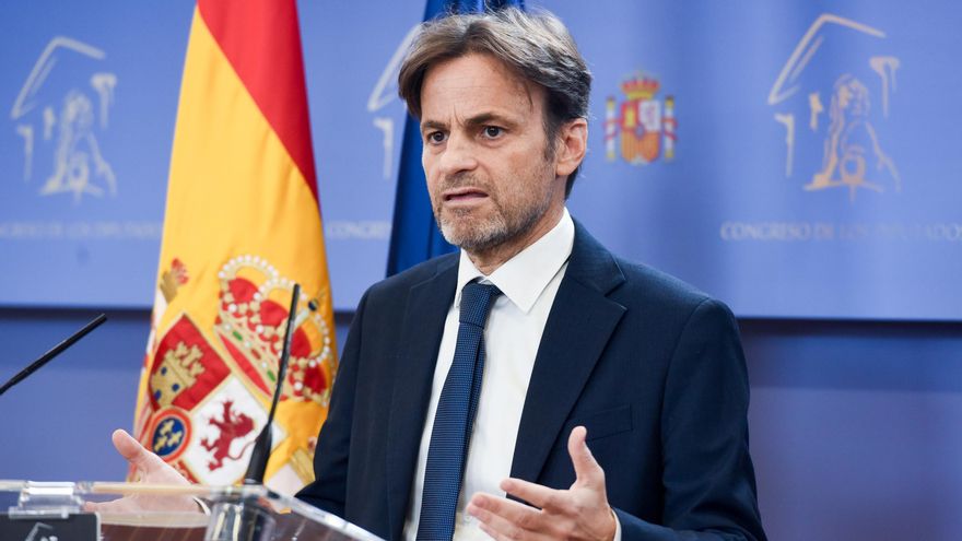 El presidente del grupo parlamentario de Unidas Podemos en el Congreso, Jaume Asens.
