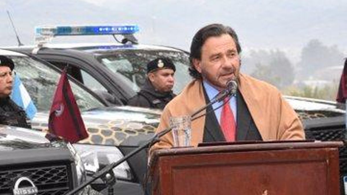 El gobernador de Salta, Gustavo Sáenz