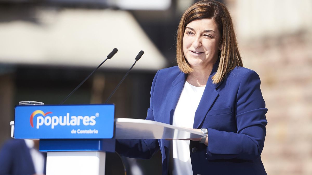 La presidenta del PP de Cantabria, María José Sáenz de Buruaga. | PP