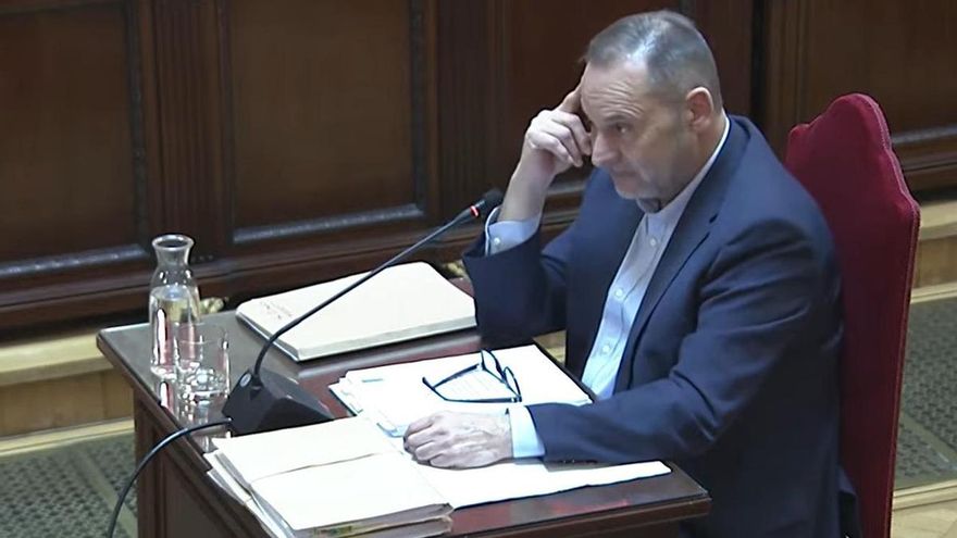 El exministro José Luis Ábalos durante su declaración en el Supremo.