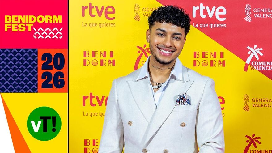 Kenneth, a por un hito histórico del Benidorm Fest con la etiqueta de favorito: "Quiero hacer algo como lo de Chanel"