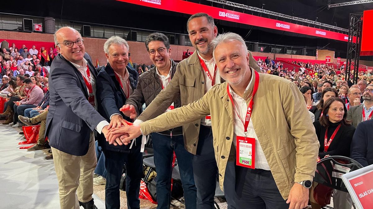 El PSOE de La Palma celebra la elección de Kilian Sánchez en la nueva Ejecutiva Federal.