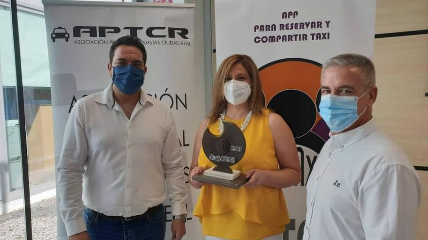 En agosto, Rocío Amores recibió el 'Quijotaxi de Honor 2020' en Ciudad Real