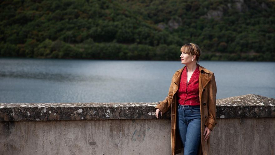 En busca de las raíces bajo las aguas del pantano de Mansilla