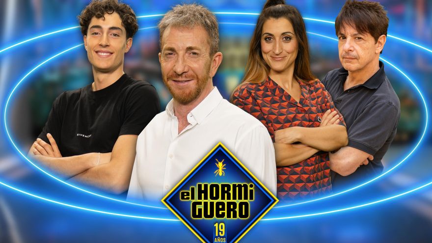 Pablo Motos y los tres nuevos colaboradores de 'El Hormiguero' en su temporada 19