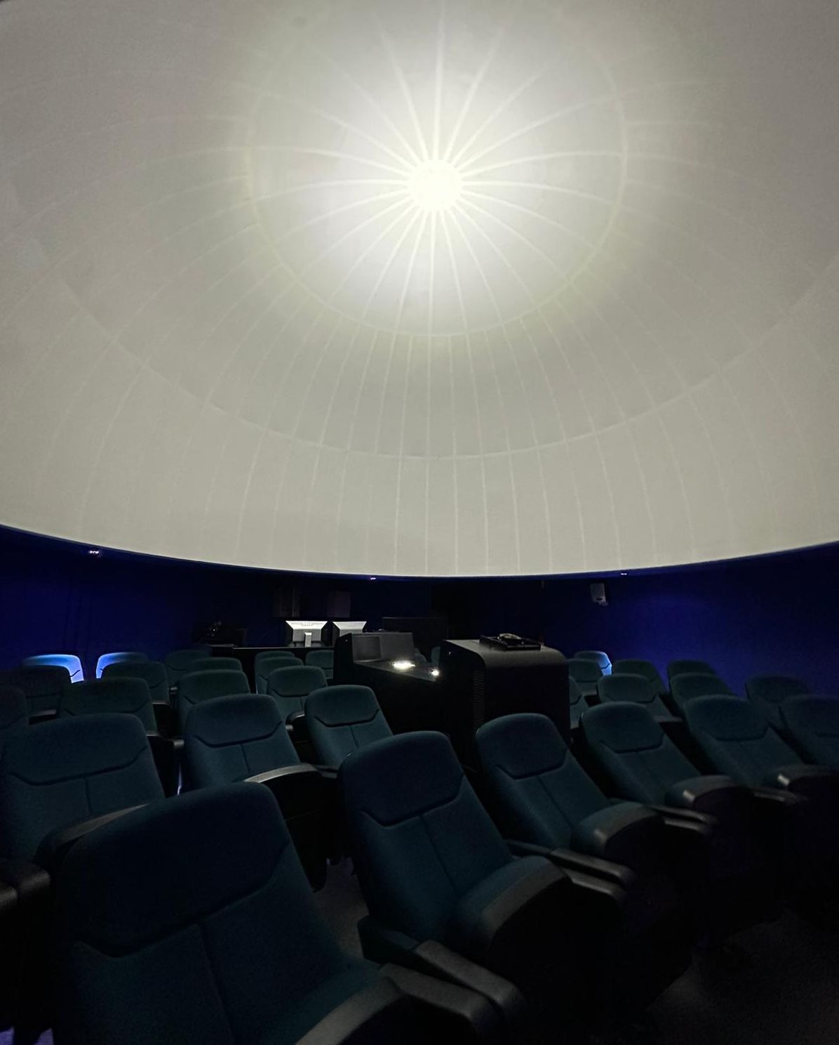 Sala del Planetario, tras las mejoras