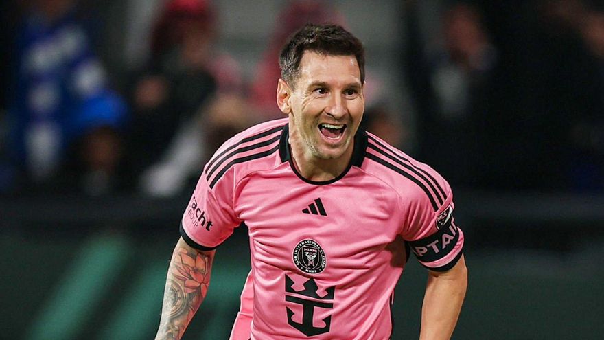 Messi convirtió su primer gol del año en la derrota de Inter Miami en Arabia Saudita