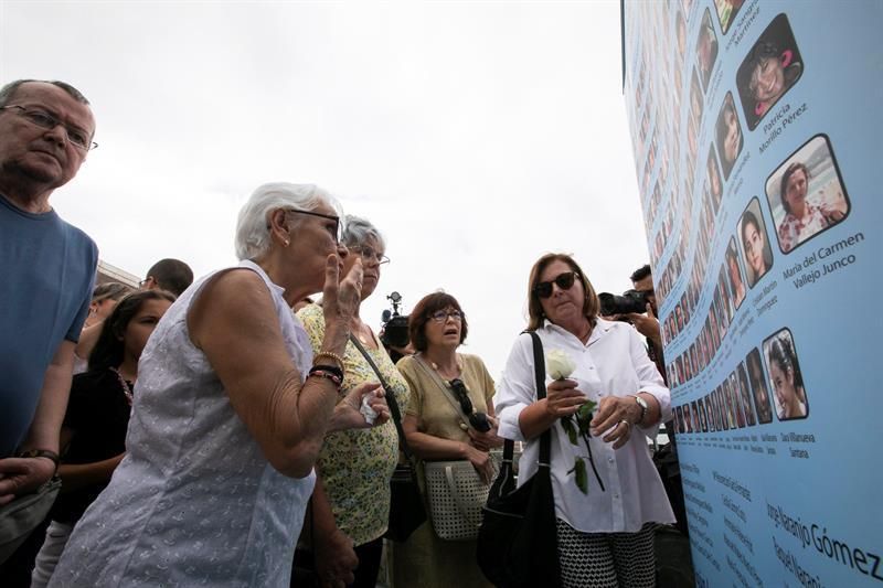 Homenaje en Gran Canaria en el décimo aniversario de la tragedia de Spanair