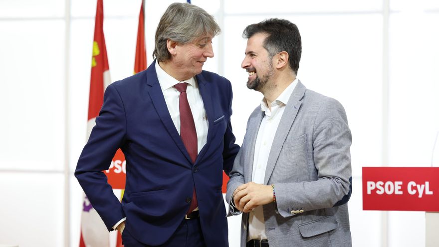 Carlos Martínez mantendrá a Luis Tudanca como portavoz del PSOE en las Cortes de Castilla y León
