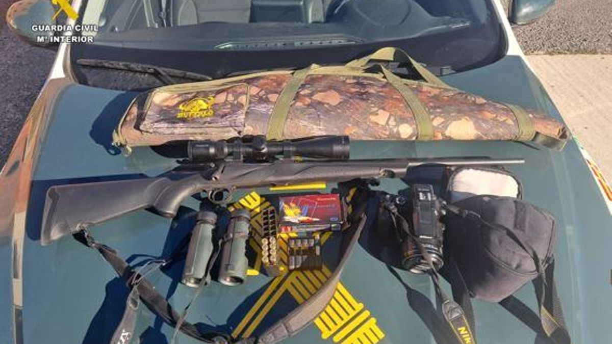 La Guardia Civil investiga a un furtivo tras abatir un corzo en un coto de Valladolid