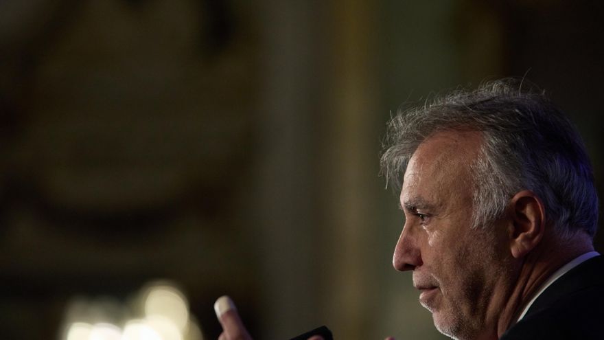 Archivo - El presidente de Canarias, Ángel Víctor Torres