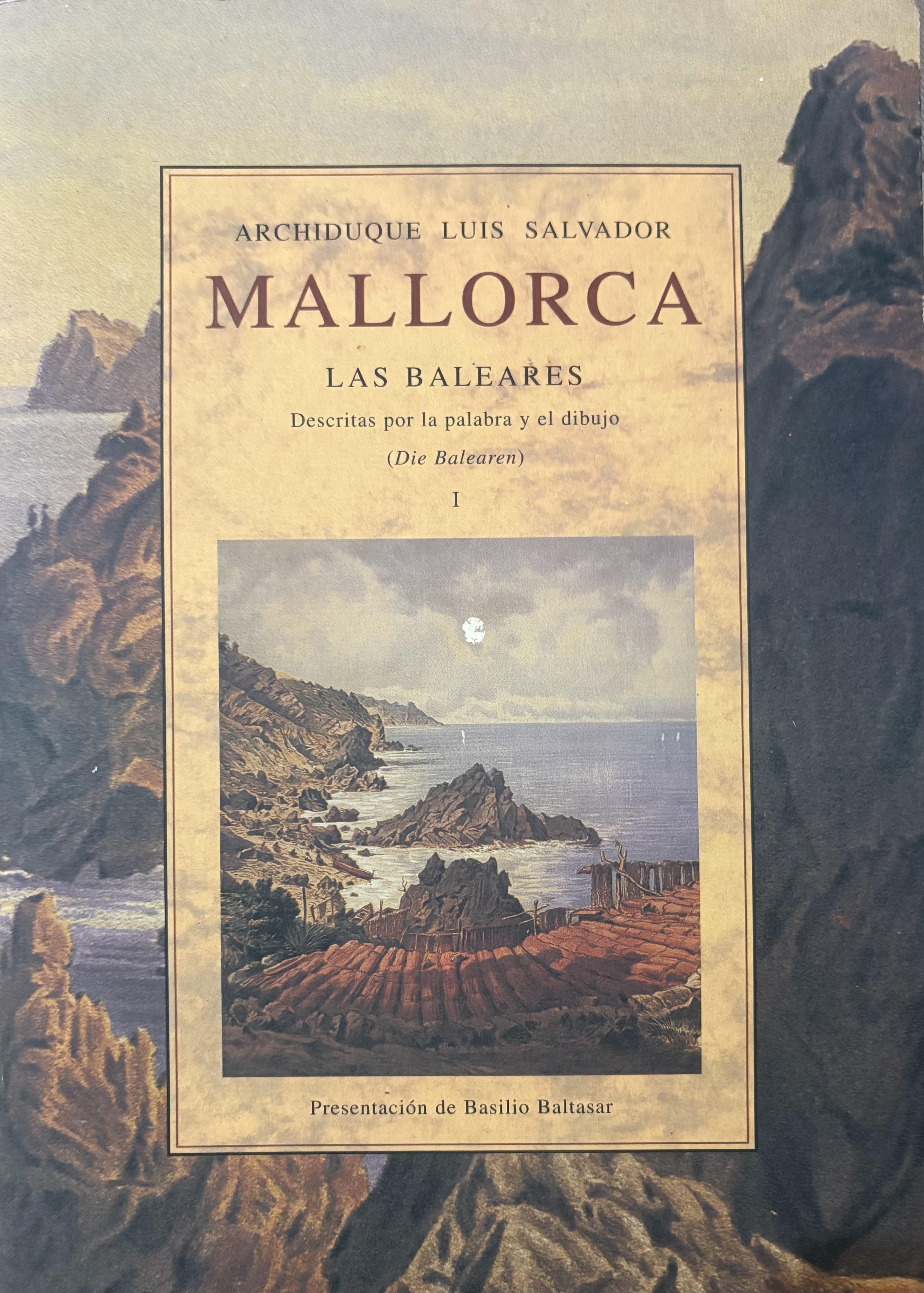 Portada del monumental tomo de Die balearen dedicado a Mallorca.