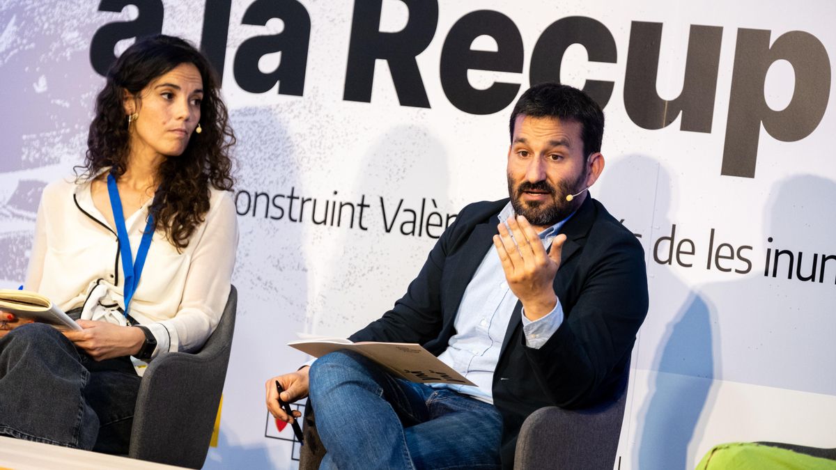 Andrea Ariza y Vicent Marzà.