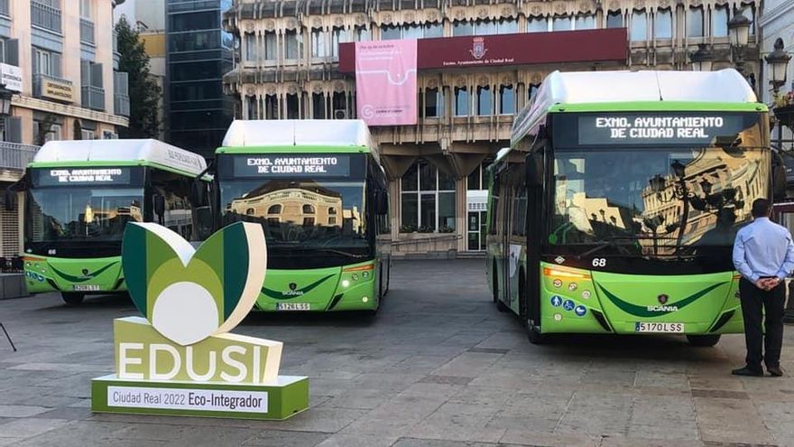 Autobuses sostenibles en Ciudad Real