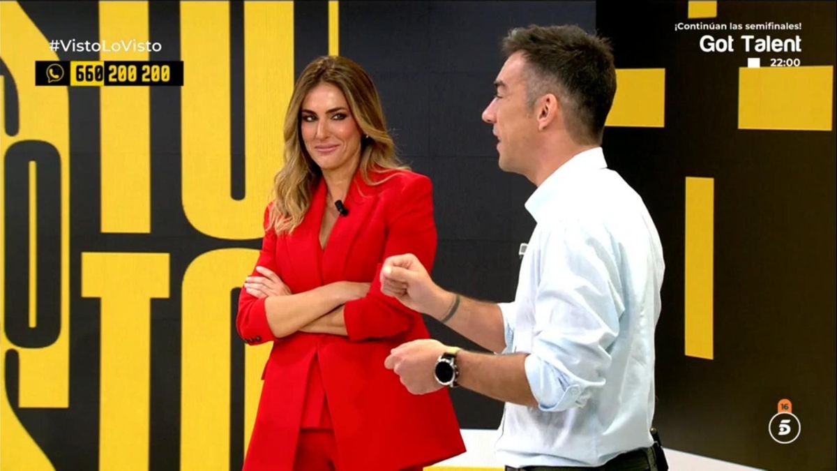 Verónica Dulanto y José Luis Vidal en el estreno de 'Visto lo visto'