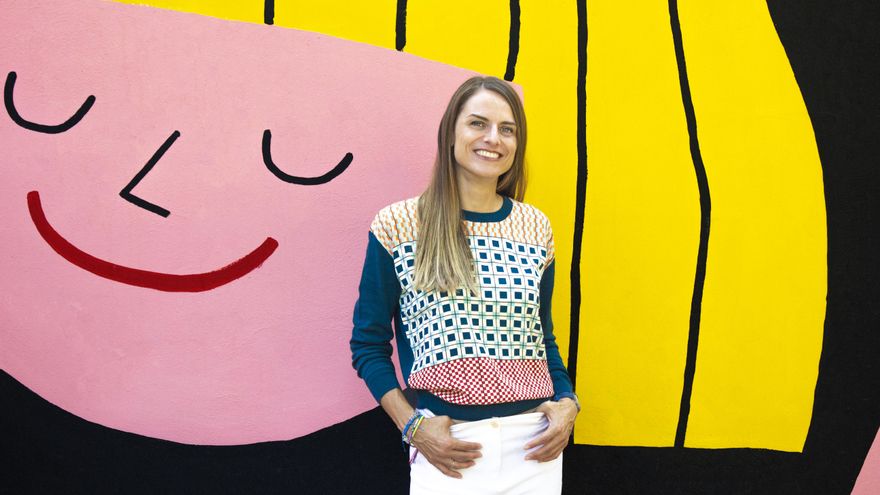 La autora del libro 'La niña amarilla', María de Quesada.