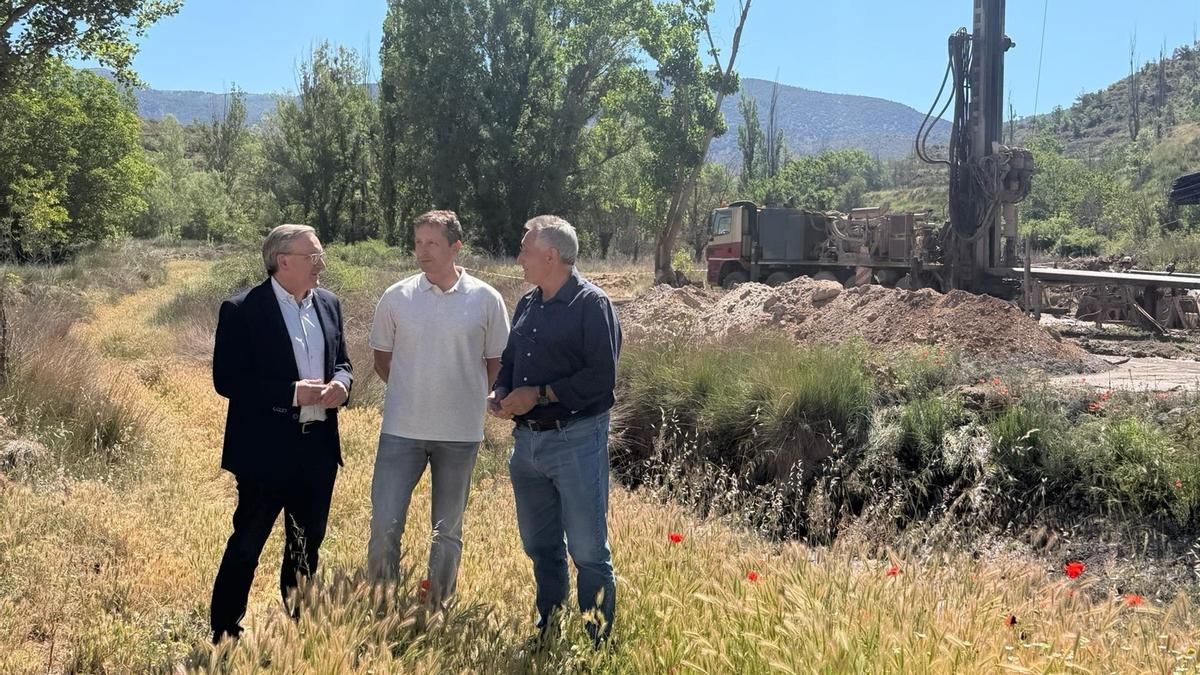 Riodeva (Teruel) halla un nuevo punto de abastecimiento de agua de boca para solucionar los problemas hídricos del municipio