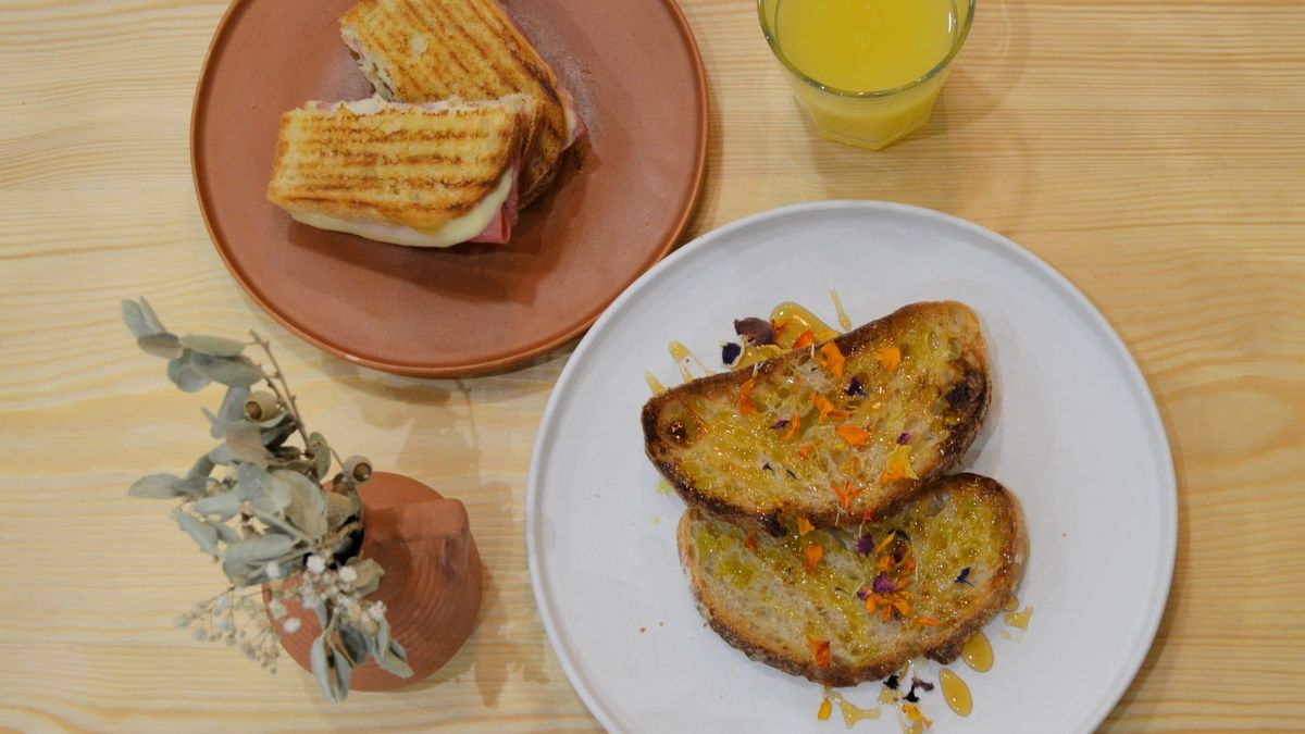 Un de los desayunos que sirven cada día. IMAGEN CEDIDA POR ONZA